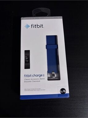 fitbit Charge 2 Boxed Accessory - White and Blue